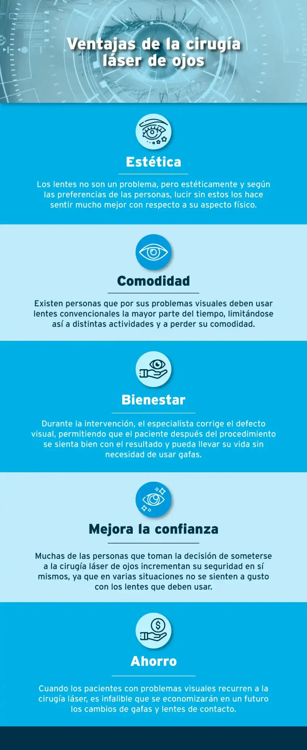 Ventajas de la Cirugía Láser de Ojos | Bogotá Láser
