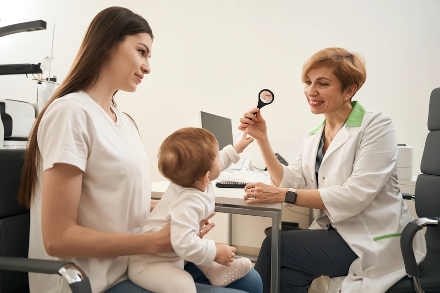 Revisión ocular en niños para prevenir enfermedades